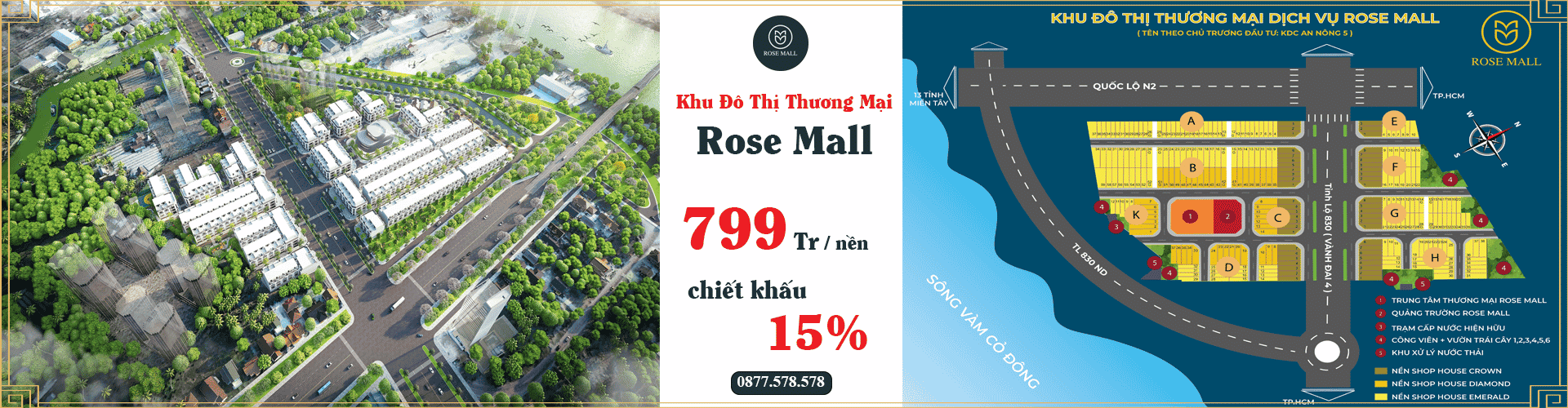 khu đô thị thương mại rose mall