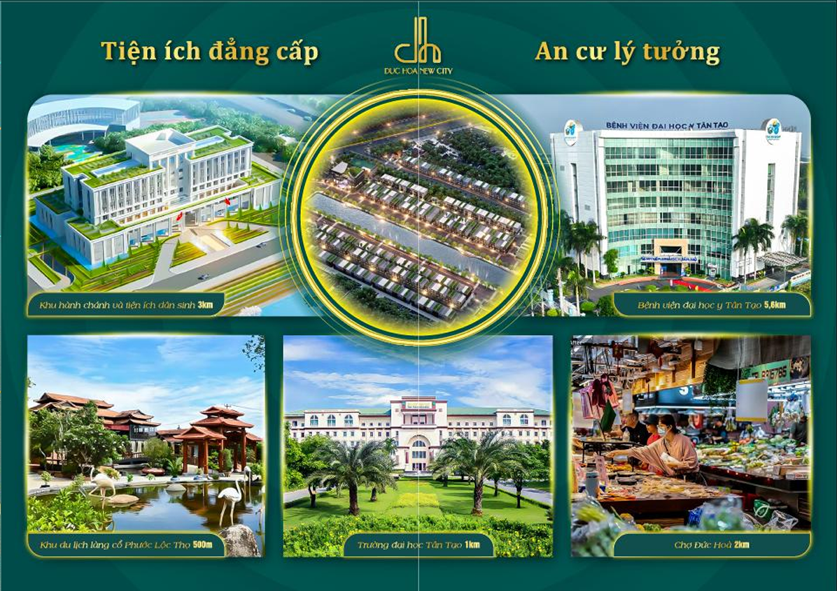 tiềm năng Dự án Đức Hoà new City