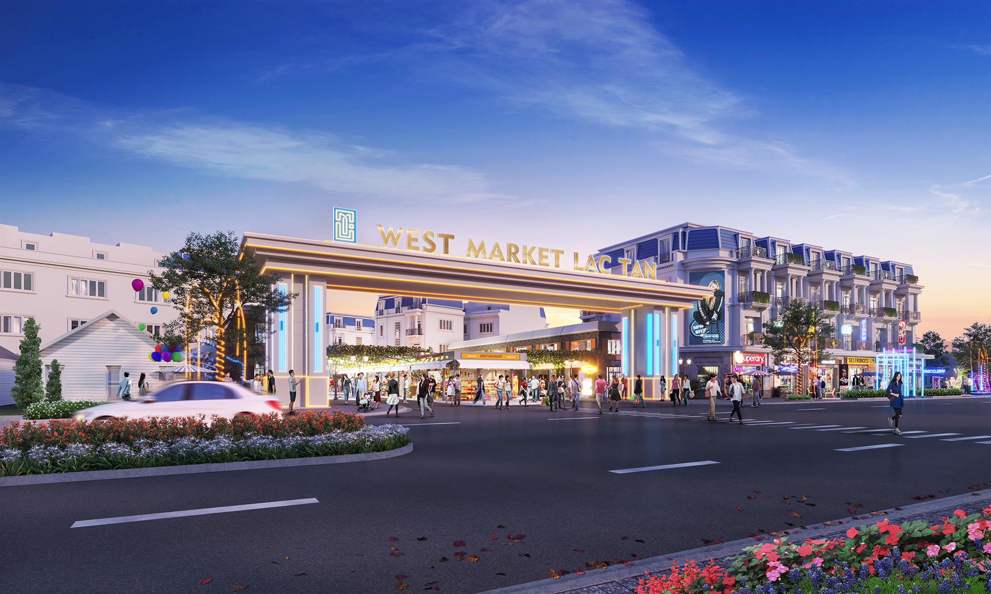 West Market Lạc Tấn Phố Tây Tài Vượng